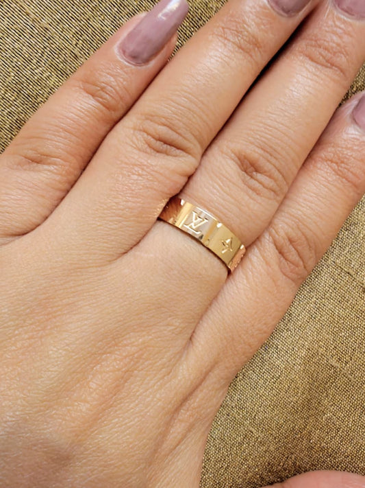 Timeless Monogram Band Ring