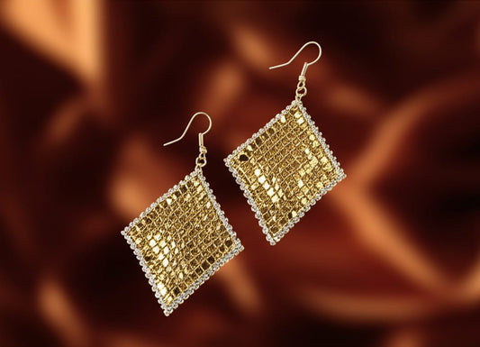 Gold Geometric Earrings