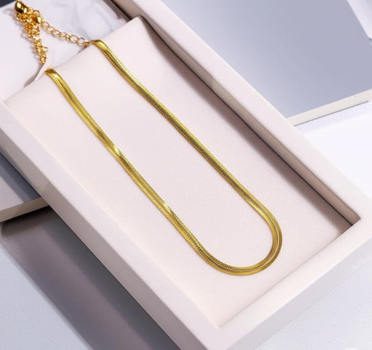 Anti-Tarnish Snake Chain Necklace