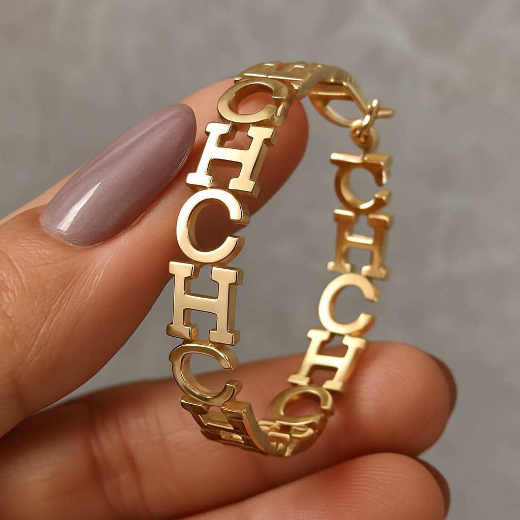 CHCH Hoop Earrings