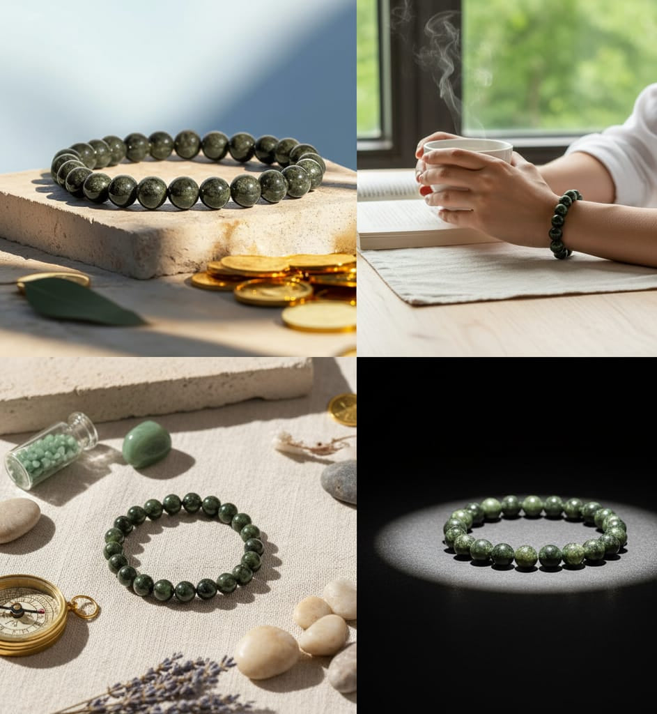 Natural Pyrite Bracelet - Attracts Wealth