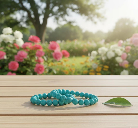 The Serenity Turquoise Crystal Bracelet