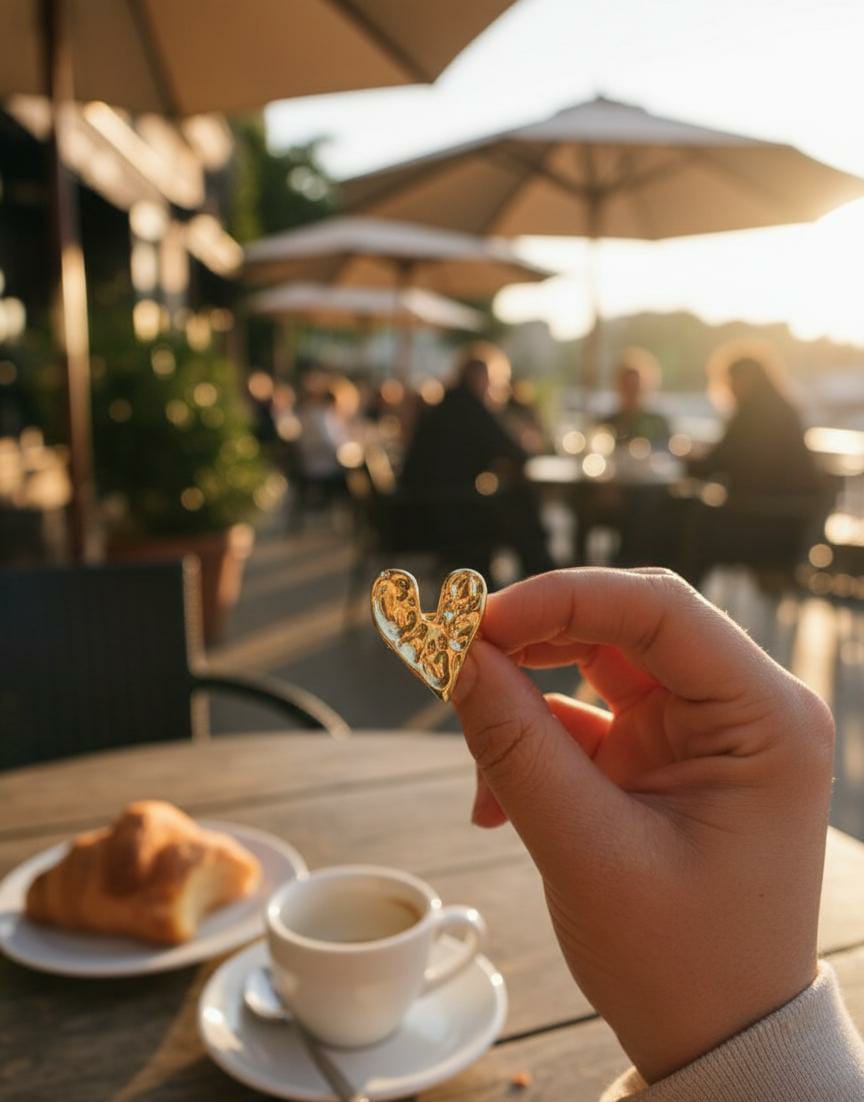Golden Heart Ring