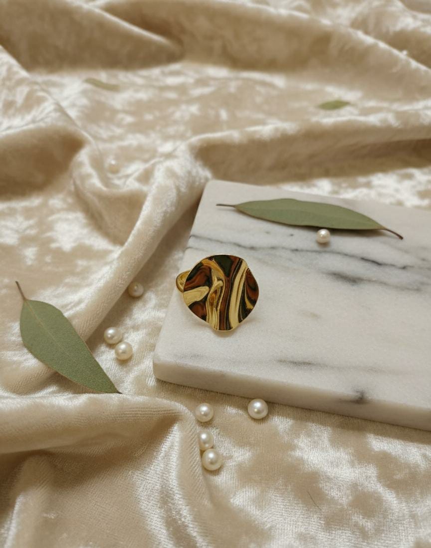 Radiant Wave Ring