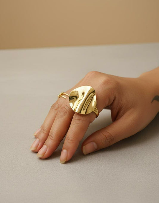 Radiant Wave Ring