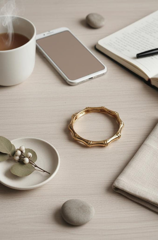 Bamboo Rhythm Bangle