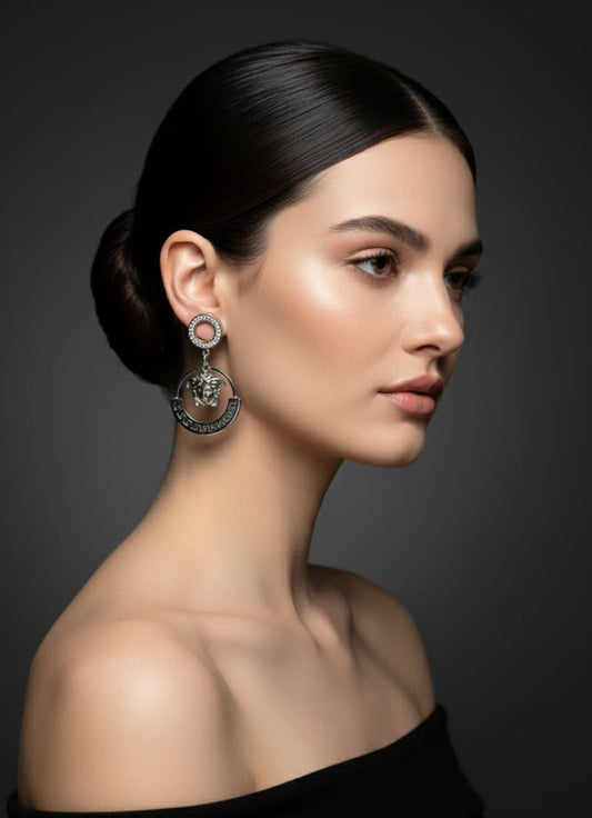 Celestial Honeybee Dangle Earrings