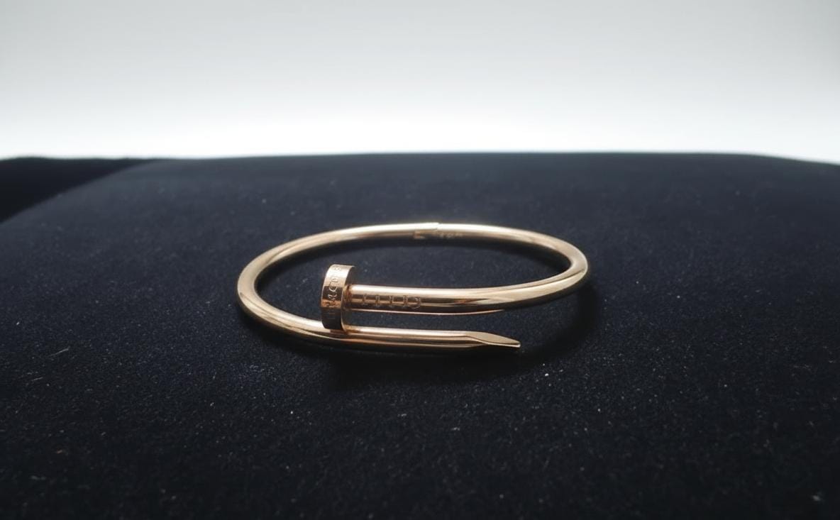 The Clou Rose Gold Nail Cuff
