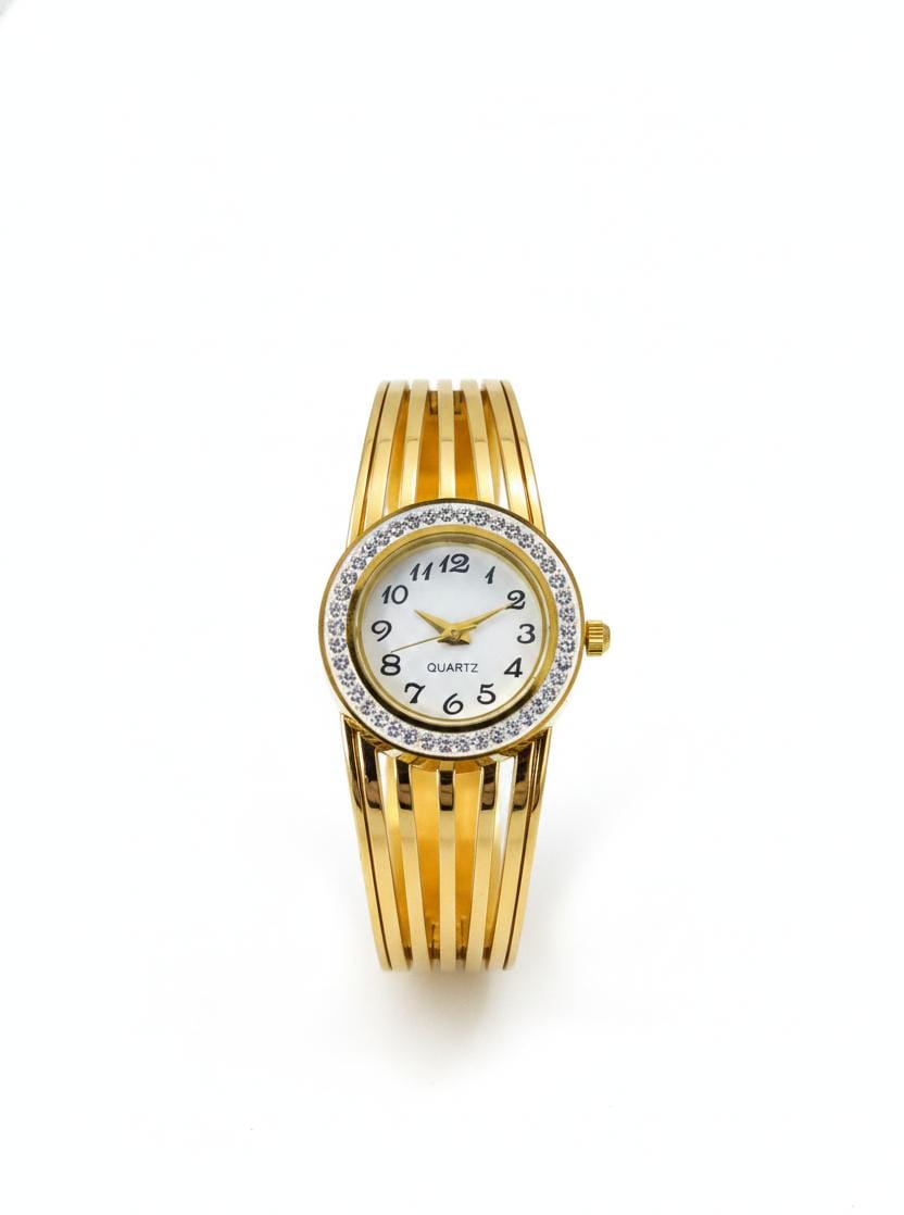 Luxe Glow Anti-Tarnish Adjustable Watch Bracelet