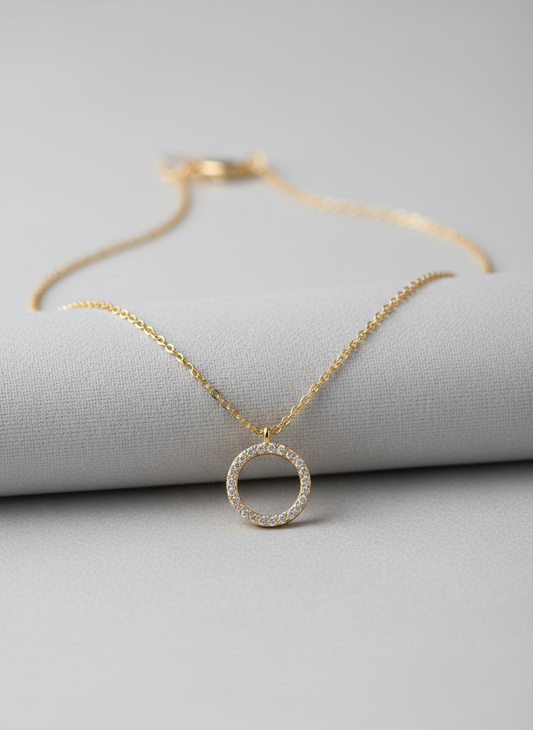 The "Radiance" Anti-Tarnish 18K Gold Plated Necklace