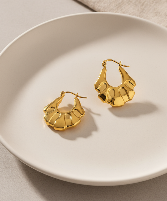 The Artful Wave Hoops