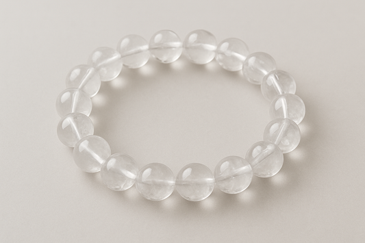 Clear Quartz Crystal Bracelet