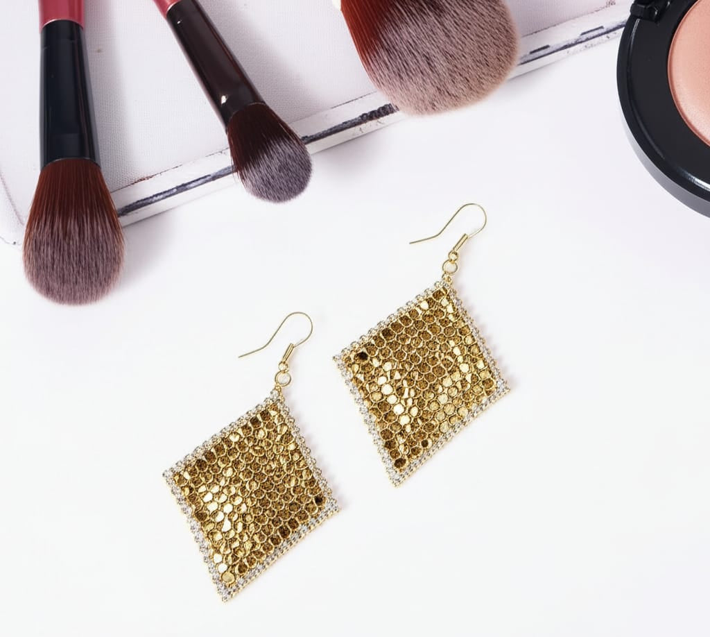 Gold Geometric Earrings