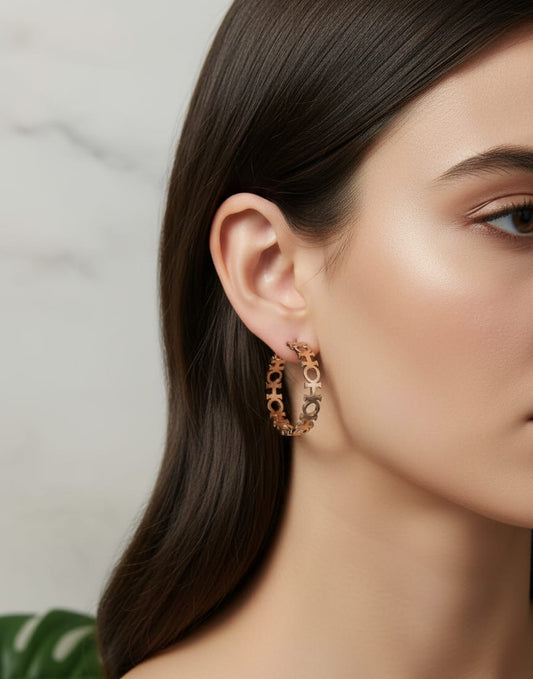 CHCH Hoop Earrings