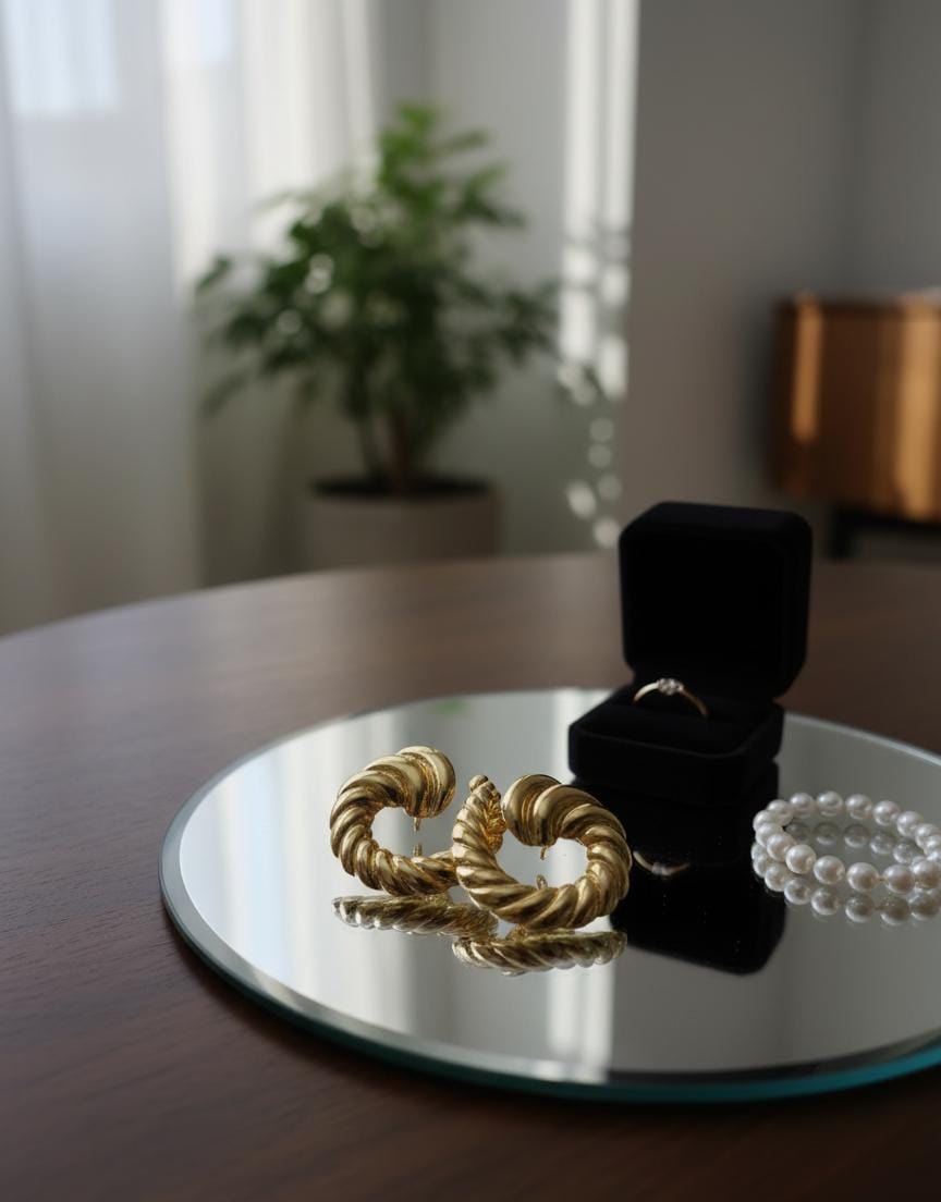 Aurelia Twisted Hoops