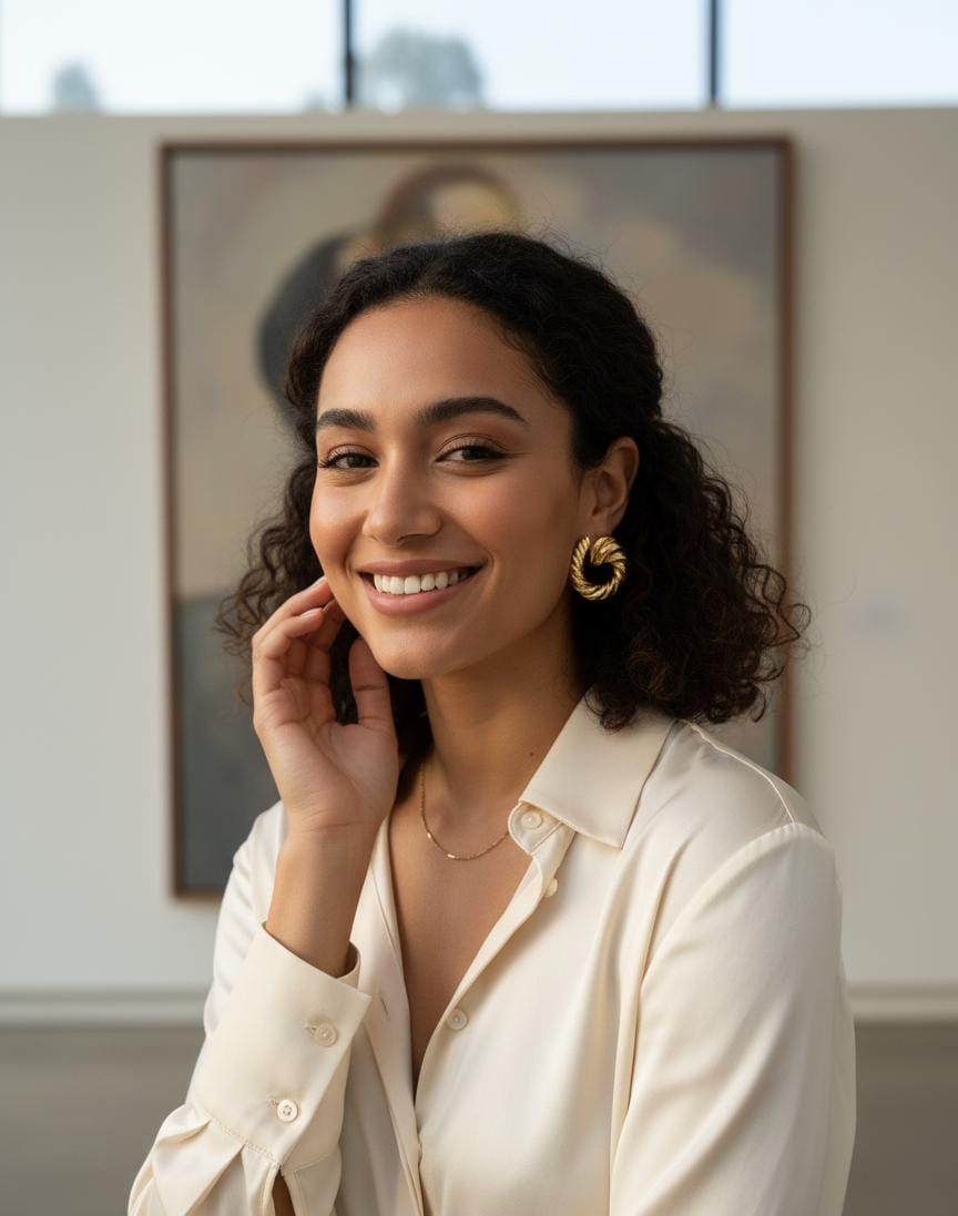 Aurelia Twisted Hoops