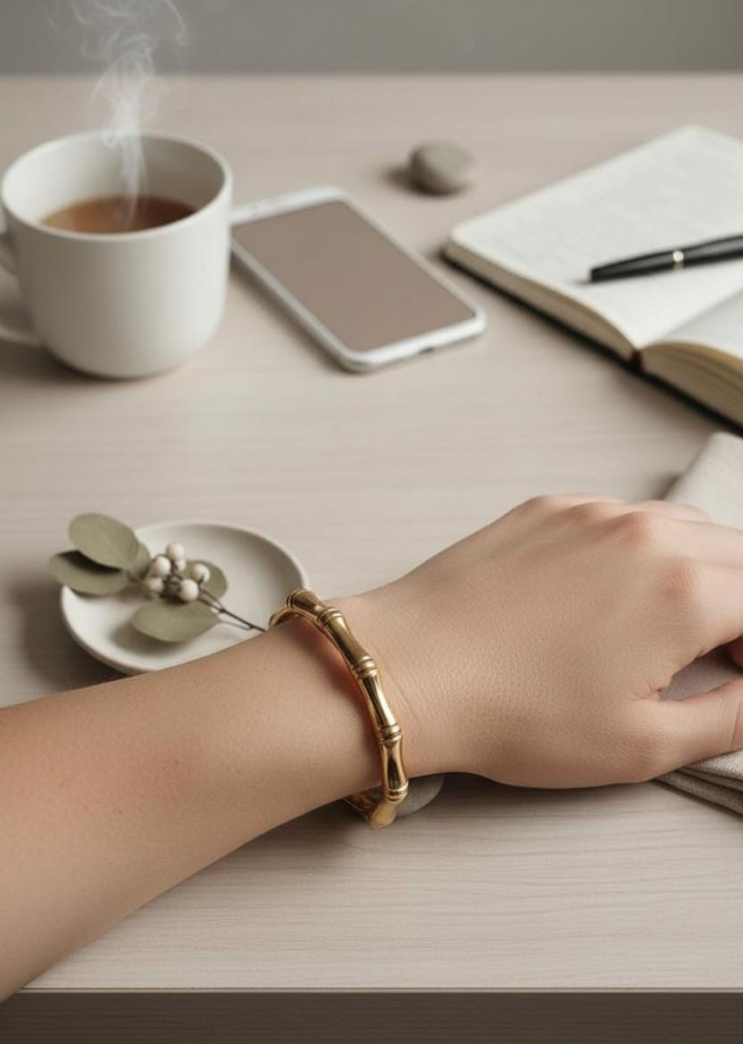 Bamboo Rhythm Bangle
