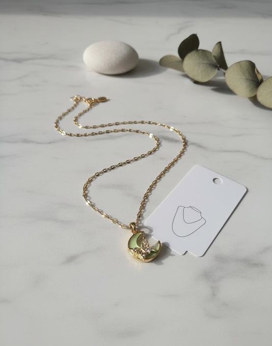 Whimsical Moonlight Duo Neck chain