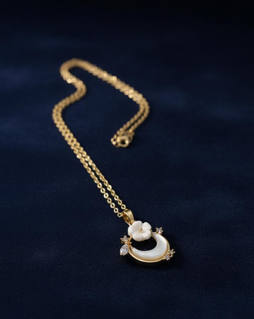 Golden Hour Petal Necklace