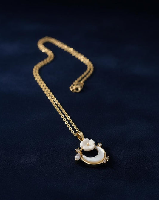 Golden Hour Petal Necklace