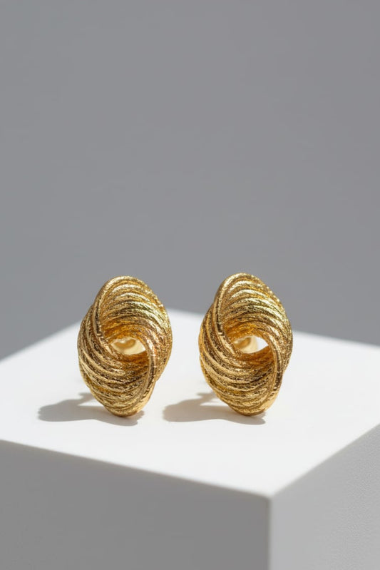 The Ethereal Wave Drop Earrings