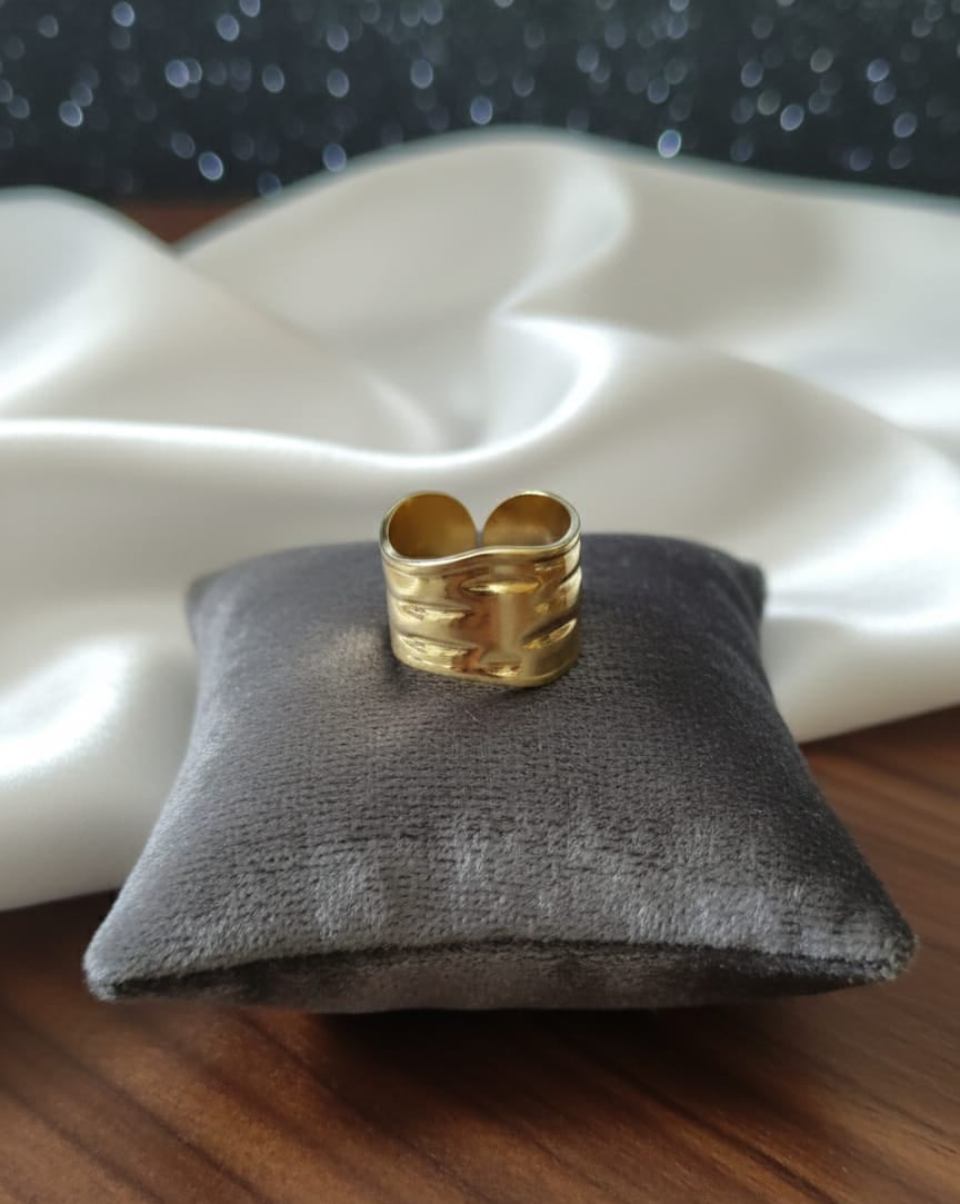 Wide Gold Ring