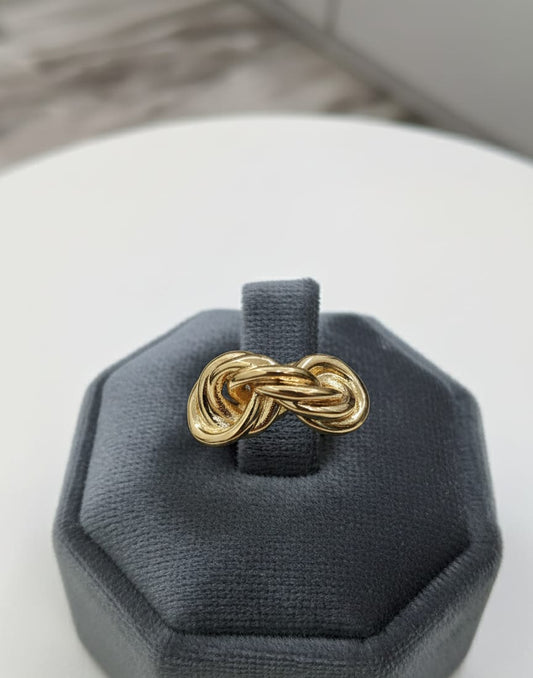 Eternal Infinity Gold Anti-Tarnish Ring