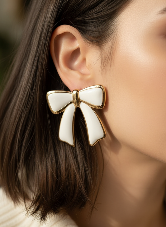 The Stella Bow Studs