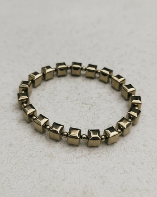 Golden Hematite Bracelet
